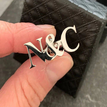 Two Alphabet Cufflinks