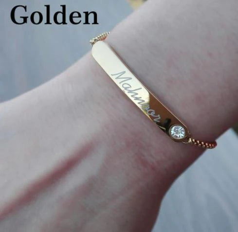 Engraved Name Bracelet for Your Girlfriend